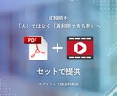 非エンジニア向けIT用語の社内説明資料を作成します 属人化を解消する社内説明用のPDF＋動画資料を制作します。 イメージ2