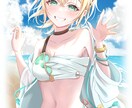 ご希望のイラスト制作致します ミニキャラ、アイコン、一枚絵、歌ってみた、サムネイル等々 イメージ1