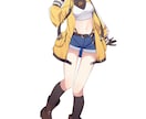 女の子の立ち絵・全身絵お描きします ♦追加料金なしで商用利用が可能です！ イメージ6