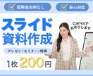 見やすく伝わるスライド資料をCanvaで作ります 特典資料配布、プレゼン、セミナーなどお気軽にお問合せください イメージ1