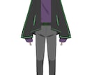 キャラデザからLive2Dまで表示料金で作ります 著作権譲渡込/デビューサポート/一括制作 イメージ6