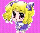 SNSのアイコンを作成します 差分でキャラクターアイコンを作成します イメージ1