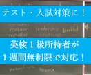 テスト・入試対策に！1週間英語の質問にお答えします 英検1級・IELTS7.0所持者があなたの疑問を解決！ イメージ1