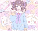 ふんわり淡色イラストを制作します やわらかな色味で活動を彩ります！動画制作にも対応可能です⟡. イメージ5