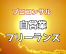 コンサル占い師が自営業・フリーランス事業を占います プラス思考経営コンサル占い師が事業運営を鑑定・アドバイス イメージ1