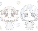 ゆるいミニキャライラスト描きます オリジナル・二次創作なんでも承ります！ イメージ1