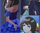 SNS用アイコン描きます クールビューティな雰囲気が好きな方におすすめ✨ イメージ2