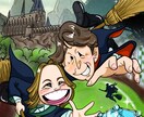 似てる！可愛い！思わず笑顔になる似顔絵を作成します 外見・内面の特徴をしっかり捉え、「らしさ」溢れる似顔絵に！ イメージ8