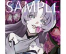 透明感あるアイコンイラスト制作します 表情・ポーズご要望にお応えします！お見積だけも歓迎◎ イメージ5