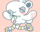 商用利用可能!デフォルメキャラクター制作します モンスターや動物、女の子が得意です イメージ1
