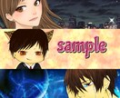 【SNS用アイコンやヘッダーを作成します！男女可】 イメージ2