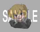 キャラクターアイコン描きます 新規絵もOK！ペア画や背景ありなども受け付けます イメージ3