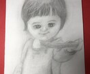 お子様の素敵な似顔絵を描きます 成長の証、記念に残しませんか？ イメージ1