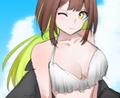 お好みのイラストを作成します 一次創作、二次創作など。テーマや色合い、構図など指定可。 イメージ2