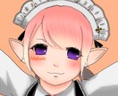 SNSアイコン作りたい方におすすめします 可愛らしい感じで描きます！よろしくお願いします。 イメージ4