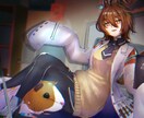 アイコン、TRPGの立ち絵などのイラスト描きます オリキャラの一点物の絵が欲しい方向け イメージ5