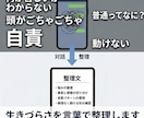 あなたの「生きづらさ」を言葉で整理します 頭の中のモヤモヤを言語化し、整理文としてお渡しします イメージ1