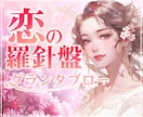 恋の羅針盤を手に入れよう❣グランタブロー鑑定します お相手との距離感／運命／結婚／離婚／気持ち／状況／未来／流れ イメージ1