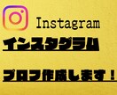 Instagramプロフィール作成します フォロワー獲得に繋がるインスタのプロフ作成します！ イメージ1