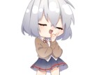 SNSアイコン、キャラデザ、デフォルメ描きます SNSアイコンからキャラデザ、立ち絵、デフォルメまで イメージ8