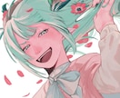 低価格でご要望に沿ったアイコン、イラスト描きます 厚塗りから透明感のあるイラスト、幅広く対応させて頂きます!! イメージ6