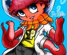あなただけの1枚お描きします クセのある絵柄でご依頼のイラストお描きします! イメージ9