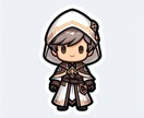 SNSのアイコンを作成します ちびキャラのイメージで作るアイコン イメージ6