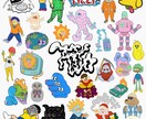 カートゥーンキャラクター、ポップな似顔絵など！ます アイコンにも使える！魅力的なキャラクターを！ イメージ1