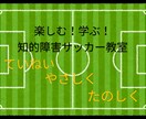 楽しむ！学ぶ！知的障害サッカー教室を始めます 1対1だから丁寧に！脳も身体も元気に」 イメージ1