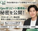 美容サロンの安定経営を作るリピート集客を教えます 全国展開で培った、リピート主体で売上を安定させる経営メソッド イメージ1