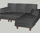家具、内装の3Dモデリングを丁寧に作成します 家具や内装のイメージを3Dでわかりやすく形にします。 イメージ1
