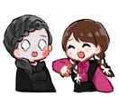 SNSや配信サムネに使える！イラスト描きます 最短納品1週間以内！キャラデザも対応します✨ イメージ4