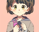 カッコイイ！カワイイ！イラスト・アイコン等描きます 少年、青年、30代男性、少女、女子高生、承ります！ イメージ7