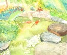透明水彩でほっこり優しい風景を描きます やわらかな水彩で描く、心に残る風景画 イメージ7