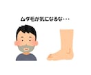 ムダ毛の悩みをお聞きします ひげ完ツル20年、脚完ツル10年経過中の生きた脱毛標本！ イメージ1