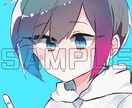 SNSアイコンお描きします アニメチックなアイコンが欲しい！という時にご検討ください イメージ3