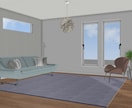 住宅3Dパースの内観カットをお送りします ∼ウォークイン内観パースでイメージを確実にしたい方へ∼ イメージ6