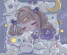 ゆるふわなアイコン、グッズのミニキャラ描きます アイコンからグッズまでゆるふわを届けます(*ˊˋ*) イメージ5