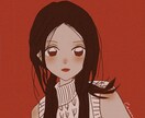 SNS用レトロ感な漫画風アイコン作成します SNSやLINEなど用かわいくてレトロなイラストを描きます イメージ3