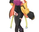 一枚絵/IRIAM・TRPG立ち絵など描きます 販売納品実績有り！綺麗な線画で綺麗な着色丁寧な仕事！ イメージ4