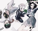 厚塗りで一枚絵描きます 趣味・鑑賞用、動画用などに。お気軽にお声掛けください。 イメージ9