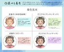小さな似顔絵描きます 選べる似顔絵。あなた好みにカスタマイズ【特殊枠】 イメージ4