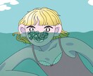 カラフルでかわいいアイコンかきます あなただけのアイコンを一緒に作りましょう:) イメージ2