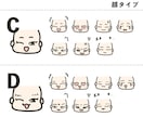 お子さんのLINE絵文字を作成します 髪型は描き下ろし！セミオーダーの似顔絵でLINE絵文字 イメージ5