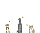 商用OK◎シンプルな動物やペットのイラスト描きます 親しみやすく可愛い1枚！アイコン、グッズなどご利用できます。 イメージ8
