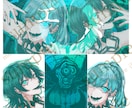 オリジナルSNSアイコン等お描きします アニメキャラとのペアアイコン、フラワースタンドも承ります！ イメージ4