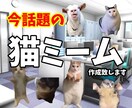 猫ミームの動画編集【修正無料・即日】します YouTube、Tiktokで再生回数を増やしたい方へ イメージ1