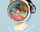 おしゃれなアートグラフィック届けます ポスターや表紙、動画のサムネイルに使えるおしゃれなアート イメージ1