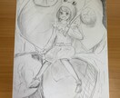 貴方だけにイラスト書きます かわいくてふわふわ系の女の子のイラストが得意です。他 可 イメージ1