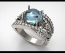 ジュエリーCADデザイン製作承ります ジュエリーCAD製作お困りでしょうか？ イメージ4